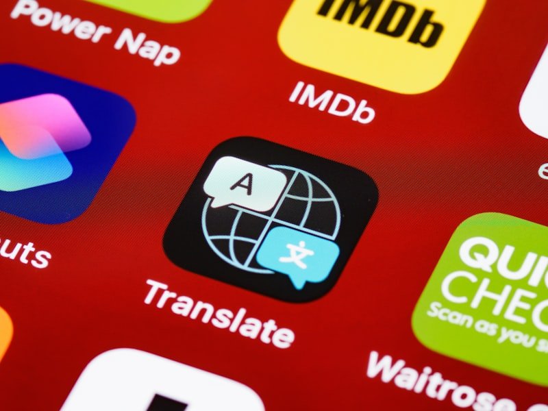 red and blue labeled box