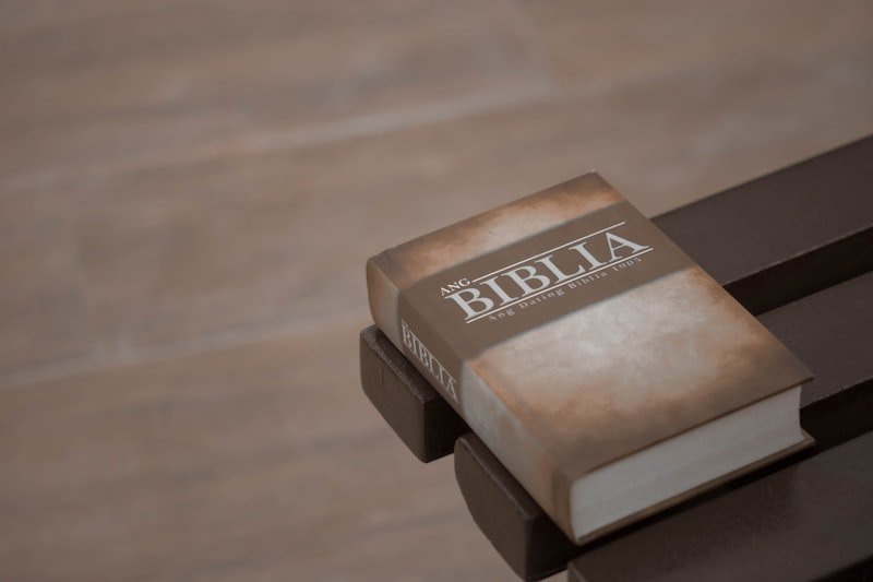 a book sitting on top of a wooden table