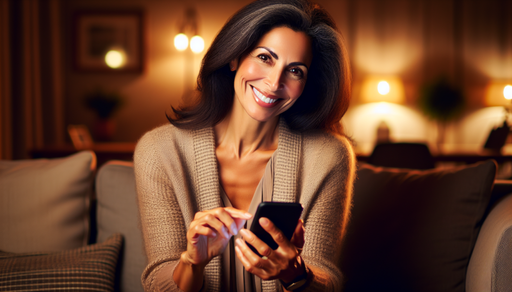 Aprendizajes al buscar pareja en apps después de los 40