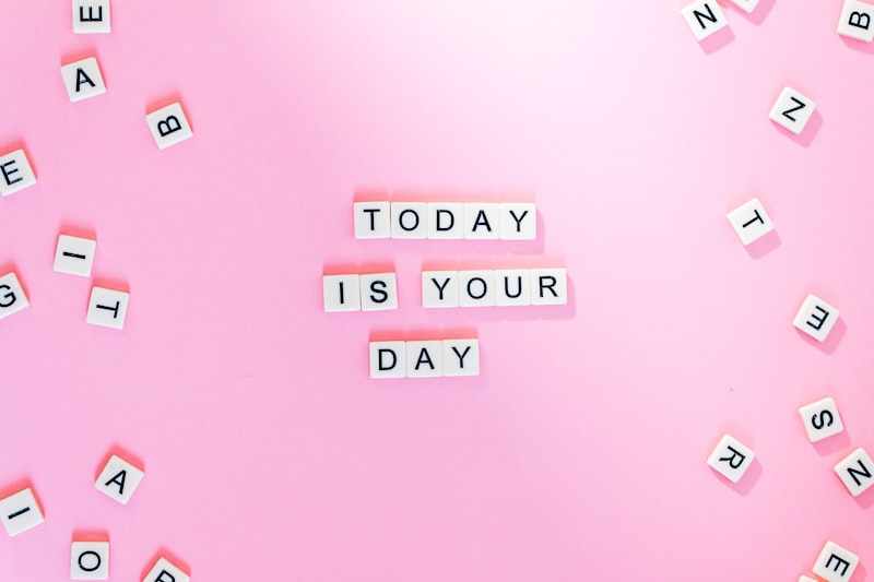 today is you day text