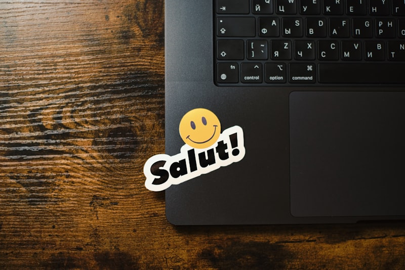 Laptop with a 