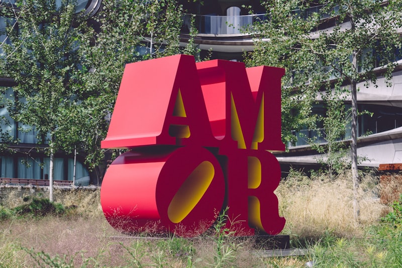 red Amor statuette